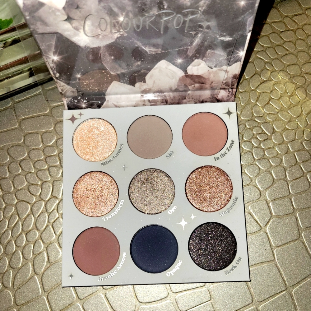 NIB Colourpop Of Quartz Palette